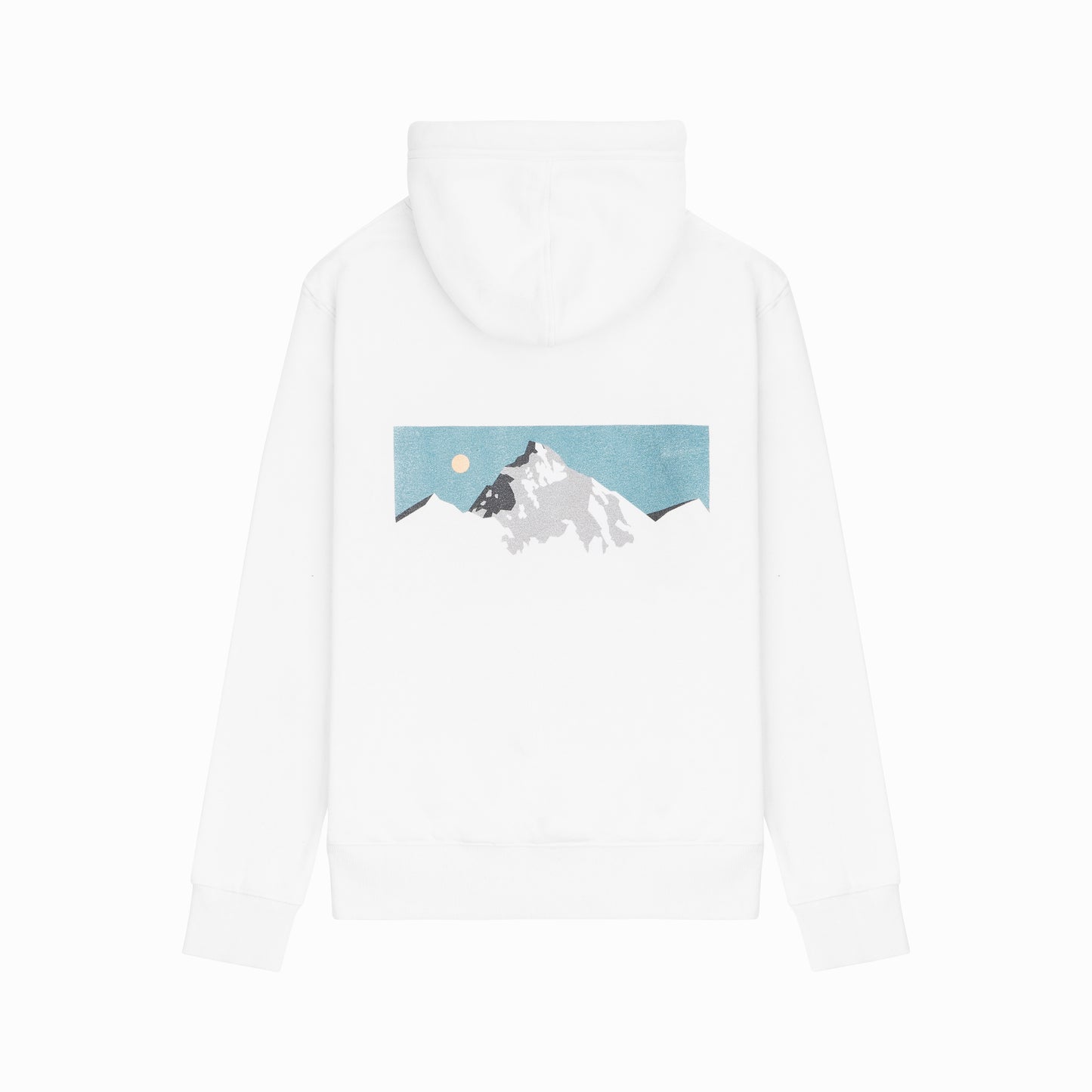 Womens Blue Sky graphic Hoodie